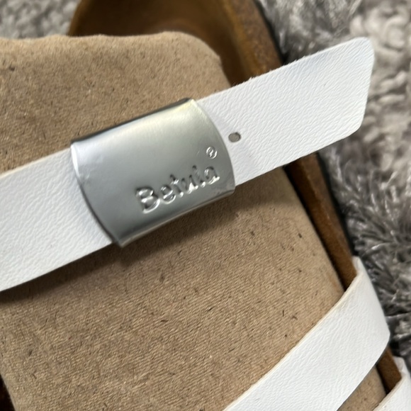 Birkenstock Betula woman’s white sandals size 7 - Picture 3 of 8